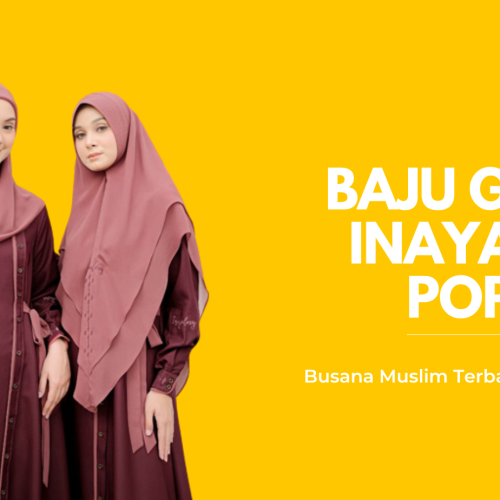 Baju Gamis Inayalesy Modern dan Populer 2024