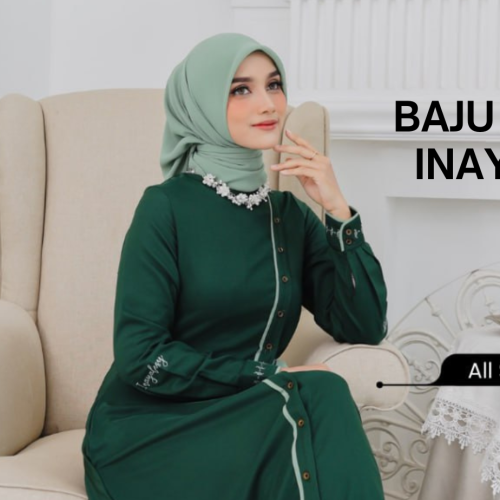 Baju Gamis Inayalesy Modern dan Populer