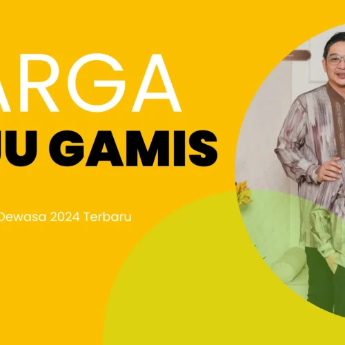 Harga Baju Gamis Wanita Dewasa 2024 Terbaru